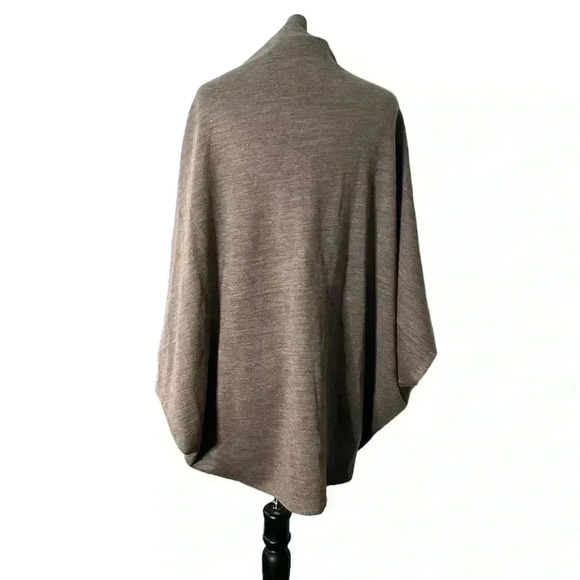 Steve Madden Open Front Kimono Cardigan Brown NWT Size:OS - Picture 4 of 8